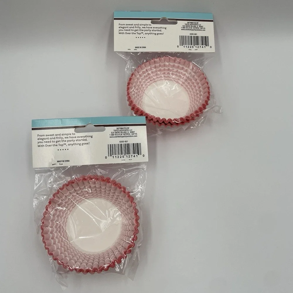 Optimistic Orange Classic Cupcake Liners, 100 count,Baking Cups (2) X 50 Count